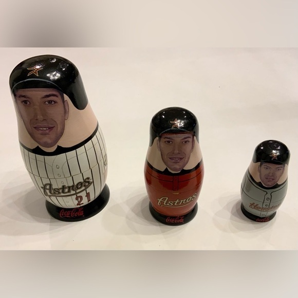 babooshka Other - Andy Pettitte #21 Houston Astros 2004 Edition Babooshka 3 Nesting Doll Collector